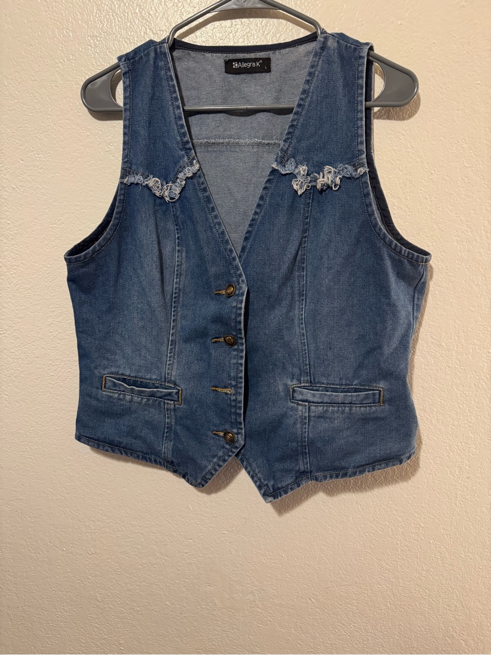 Denim vest